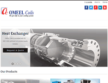 Tablet Screenshot of omeelcoils.com